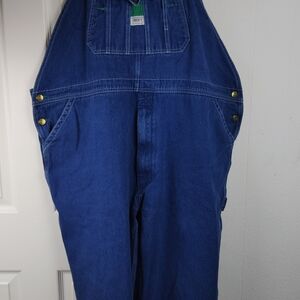 Liberty Overalls Denim Bib Design Workwear Cotton Jean Men's 48x28